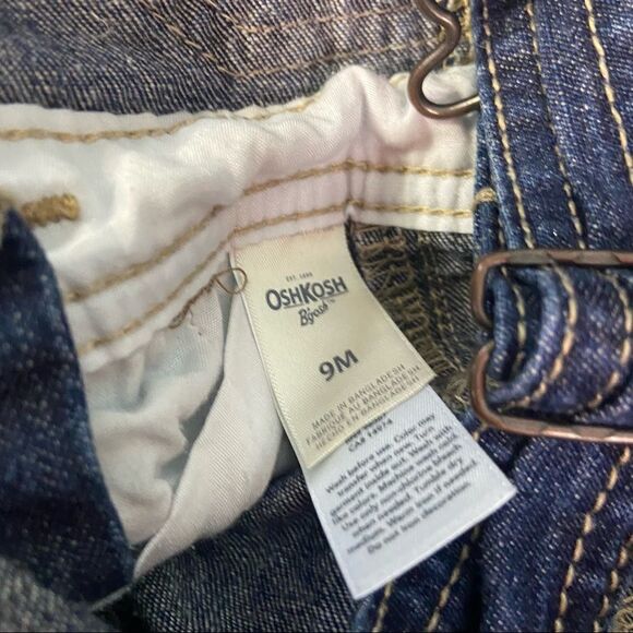 Osh Kosh overall shorts 9months - Picture 2 of 4